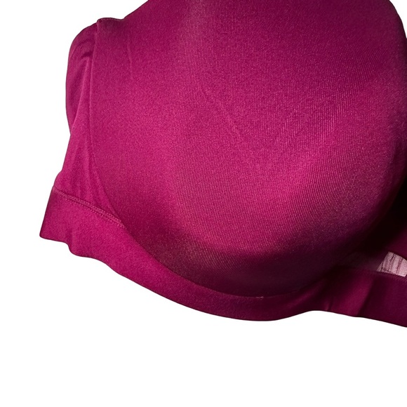 Cacique Bra 44DD Fuschia Comfort Bliss Lightly Lined Wire Medium Coverage - Picture 3 of 8